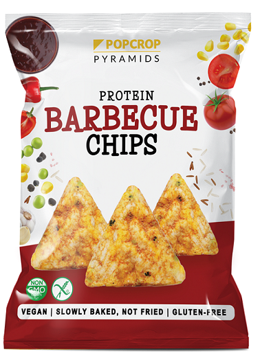 Protein Chips Barbecue 60Gr Pop Crop